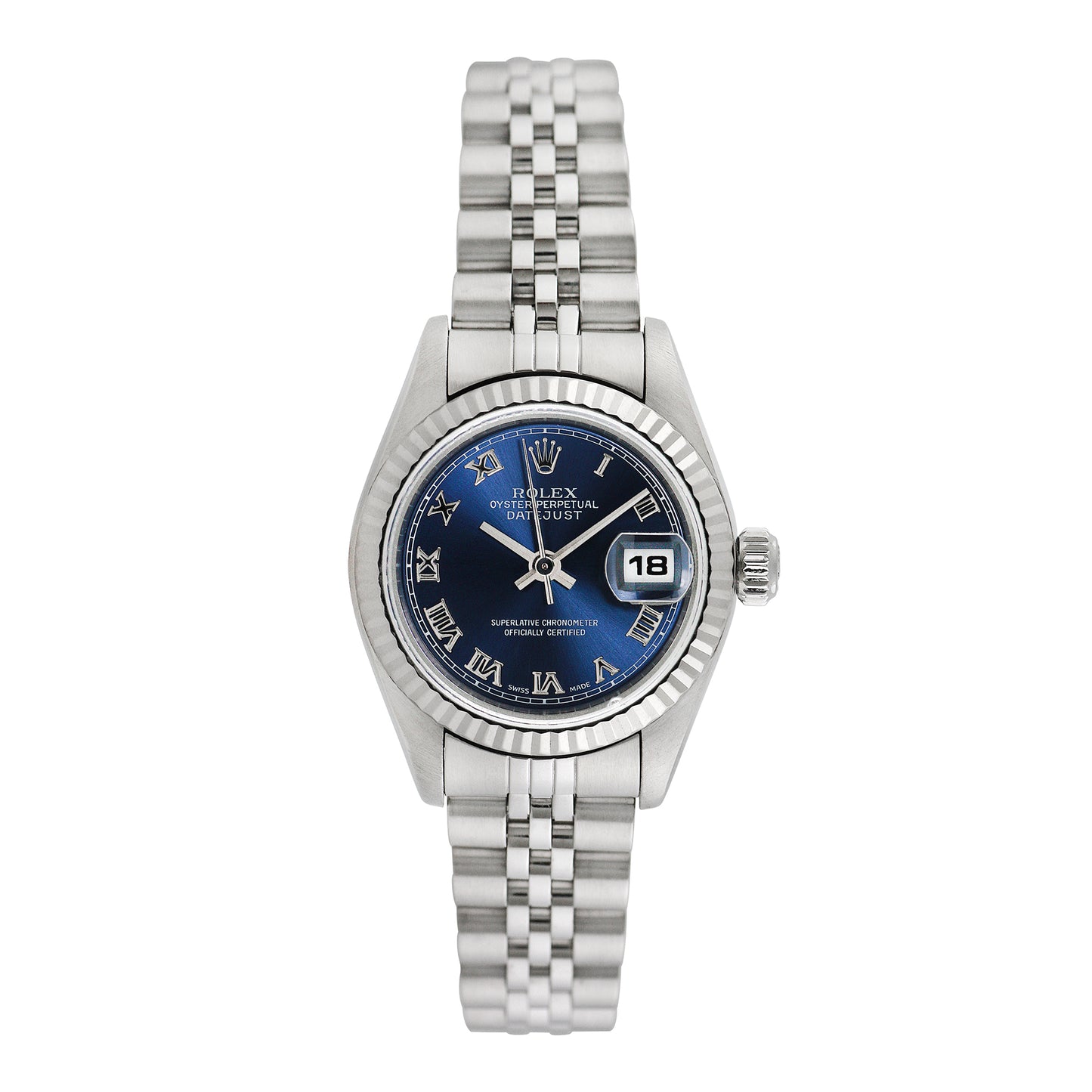 Rolex Womens Stainless Steel Datejust 26mm