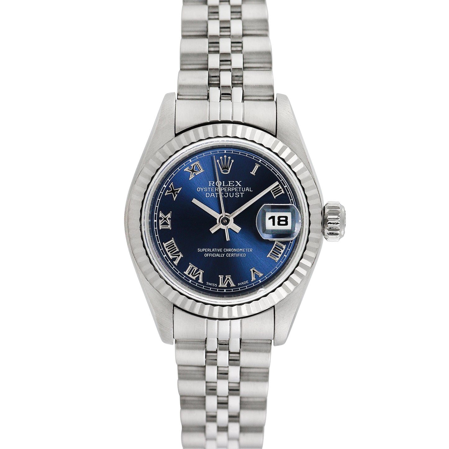 Rolex Womens Stainless Steel Datejust 26mm