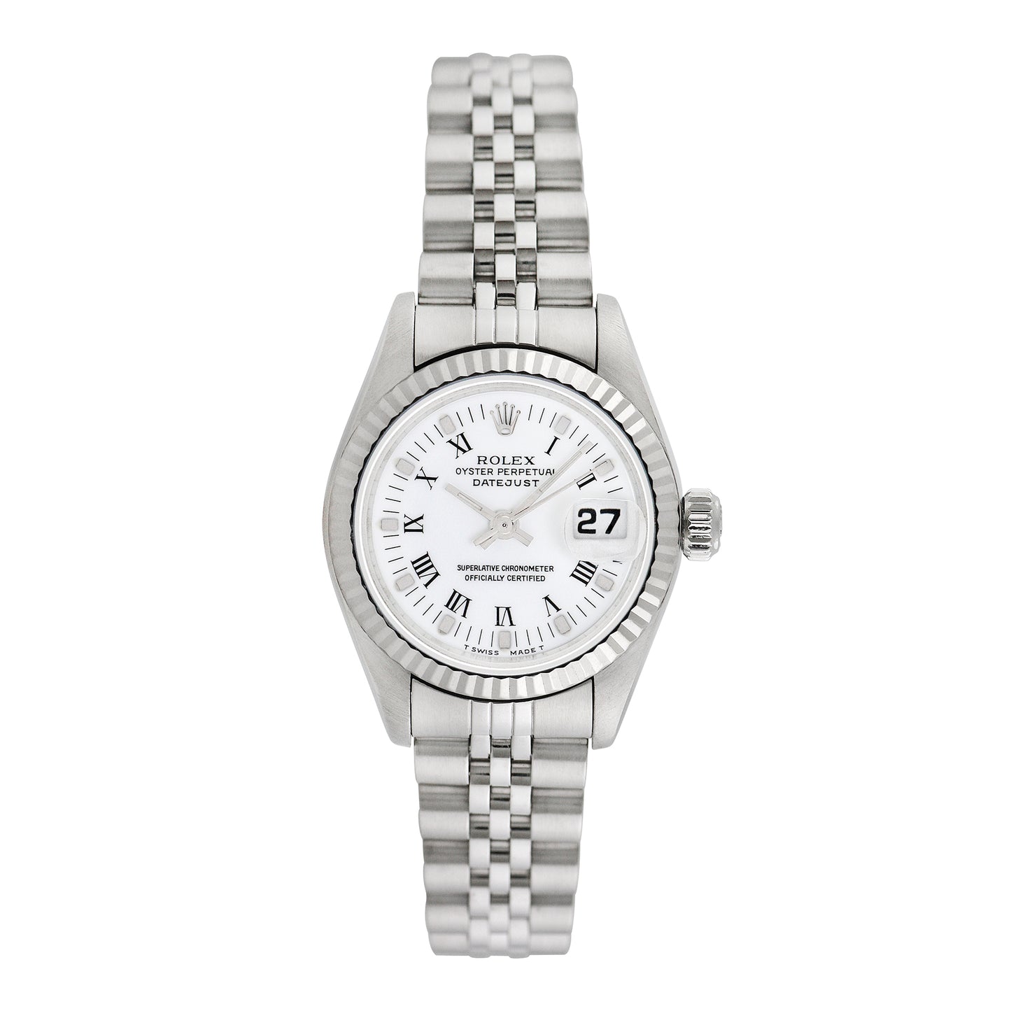 Rolex Womens Stainless Steel Datejust 26mm