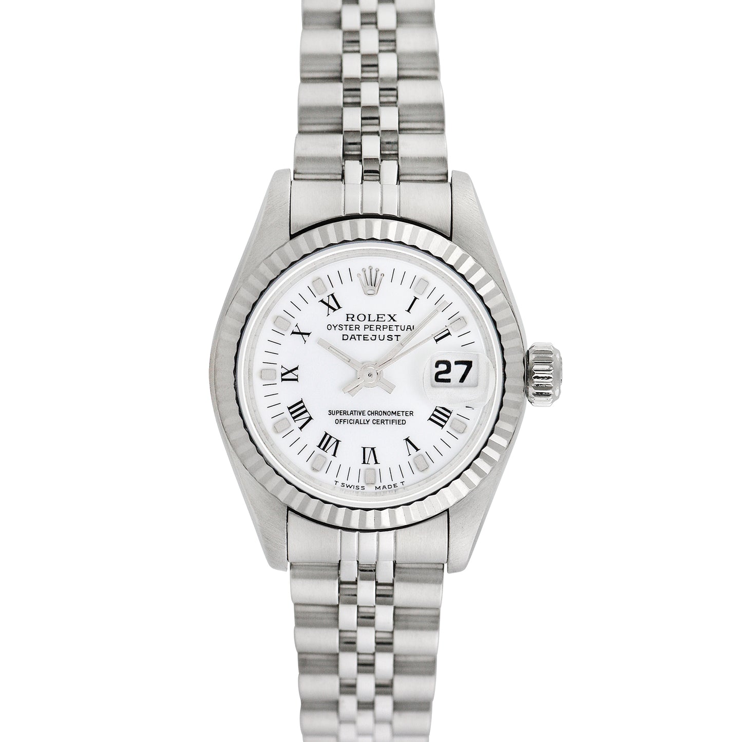 Rolex Womens Stainless Steel Datejust 26mm