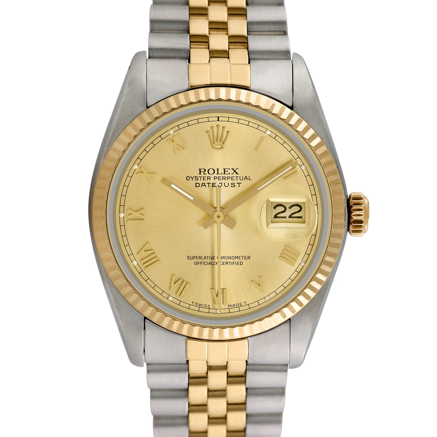 Rolex Men's Two-tone Datejust 36mm