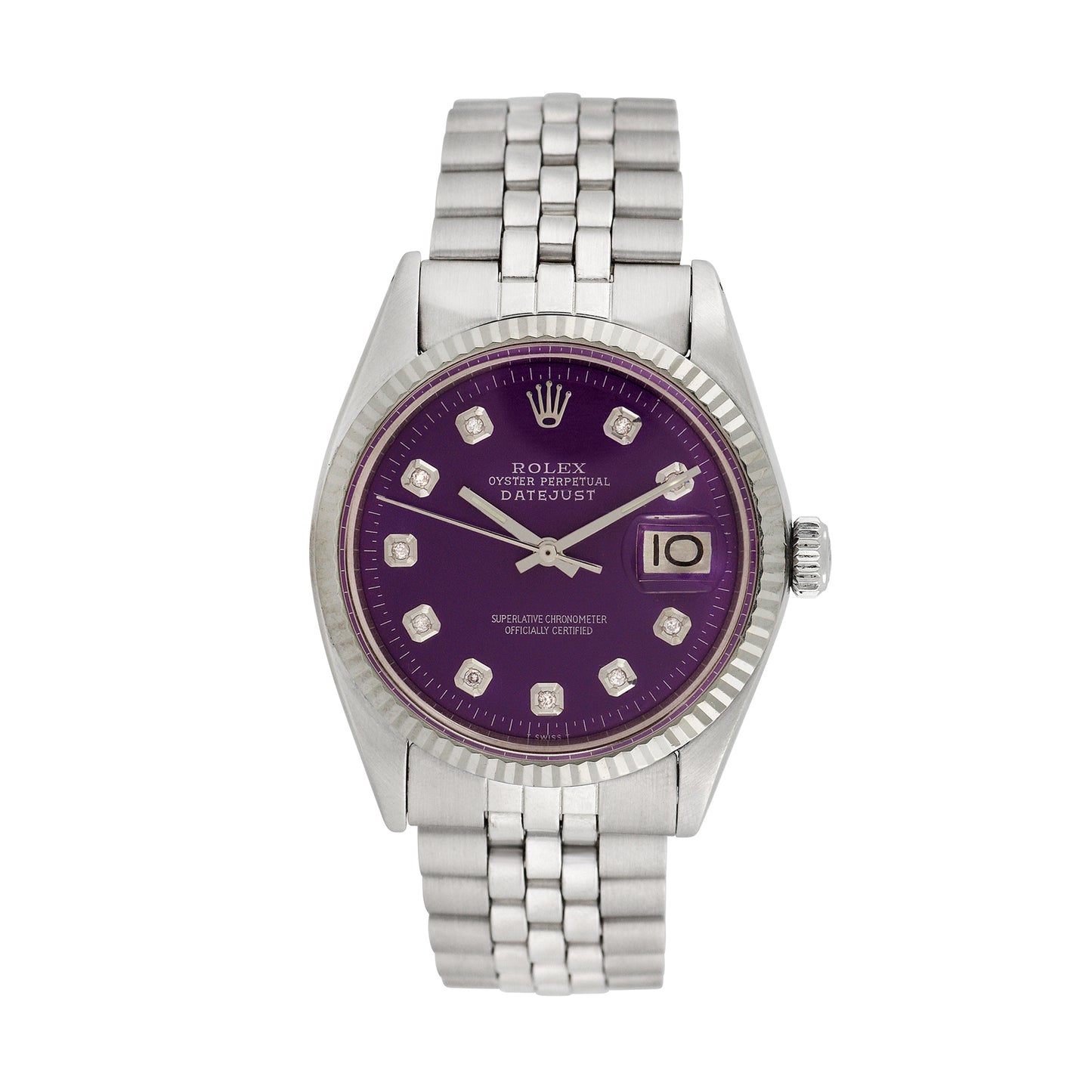 Rolex Unisex Stainless Steel Datejust 36mm