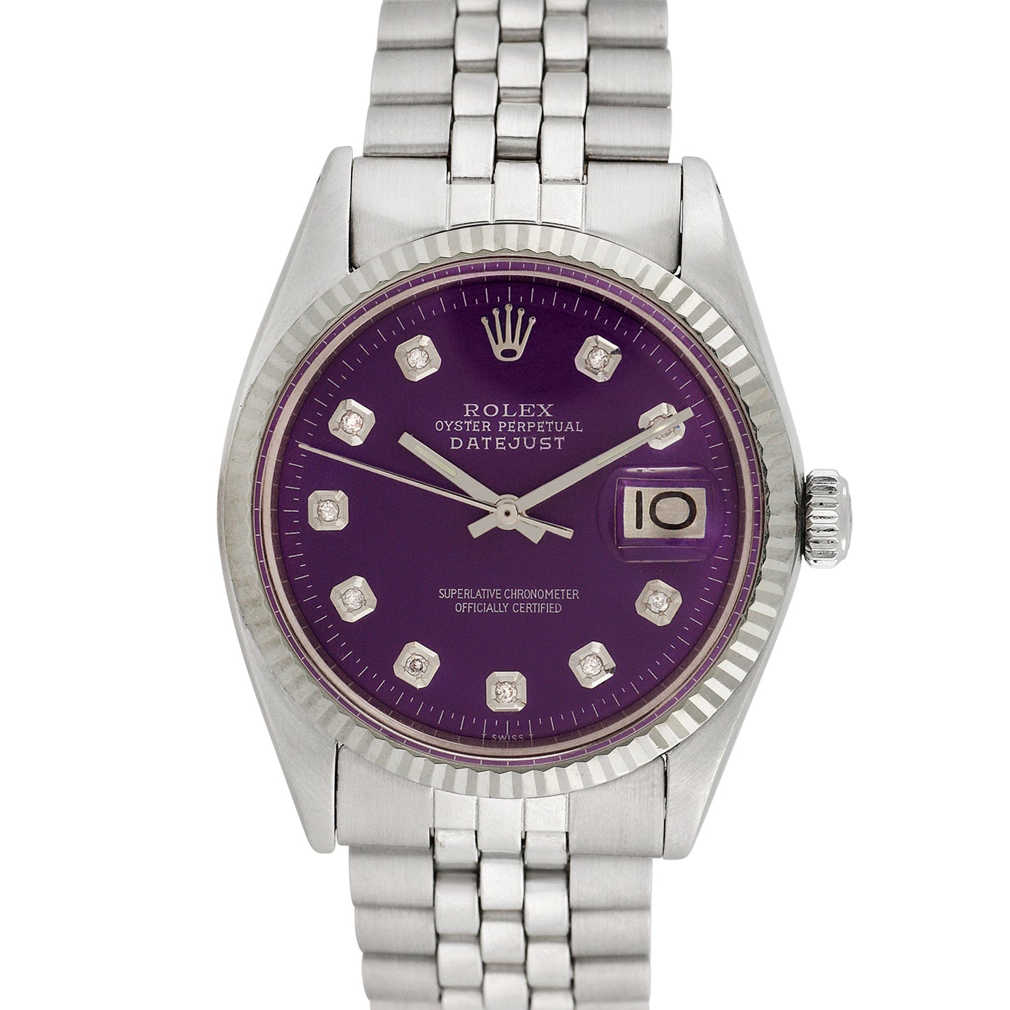 Rolex Unisex Stainless Steel Datejust 36mm
