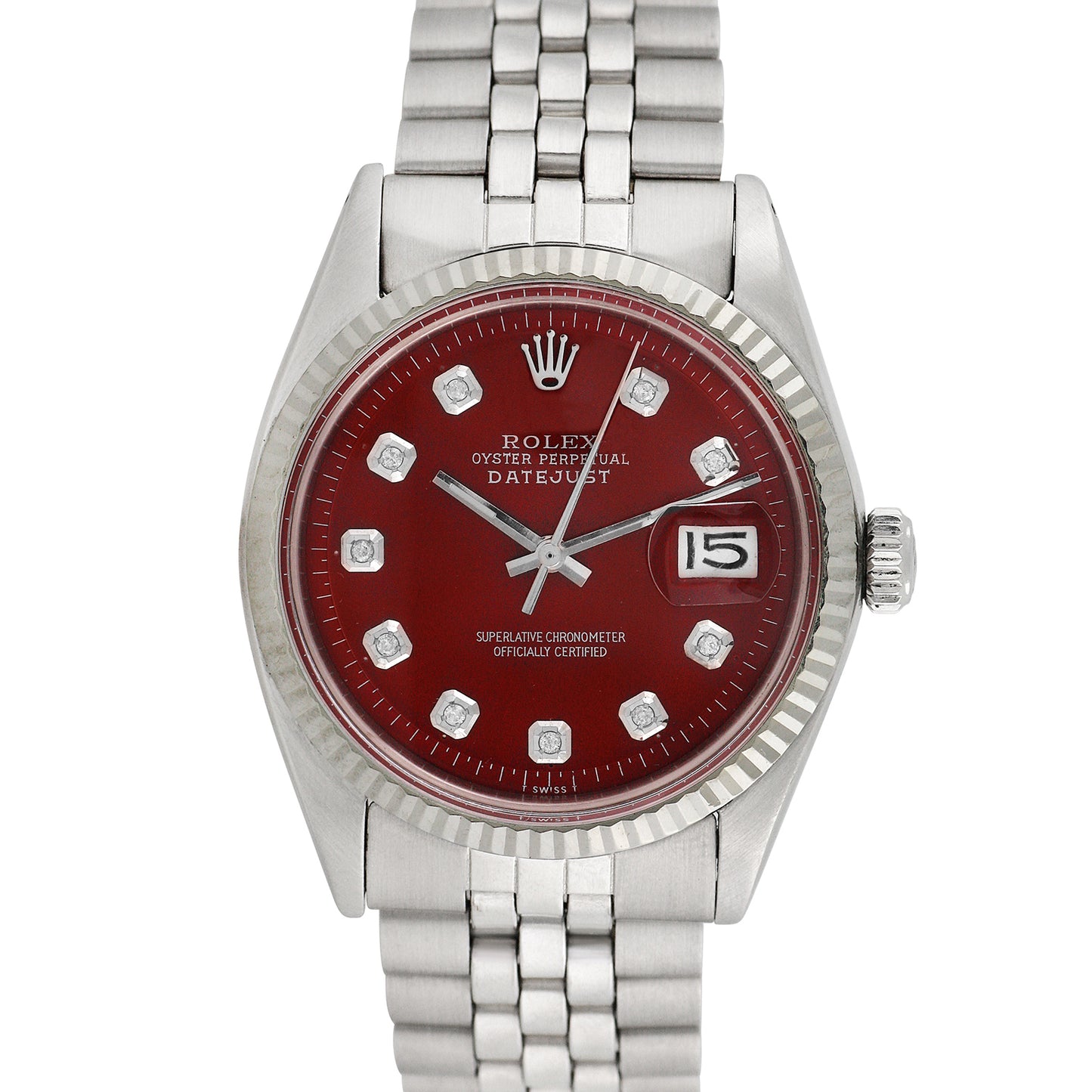 Rolex Unisex Stainless Steel Datejust 36mm