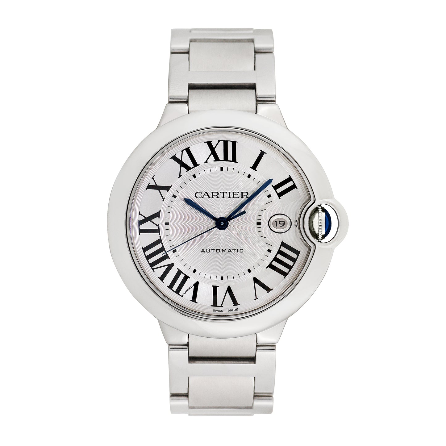 Cartier Mens Ballon Blue 42mm