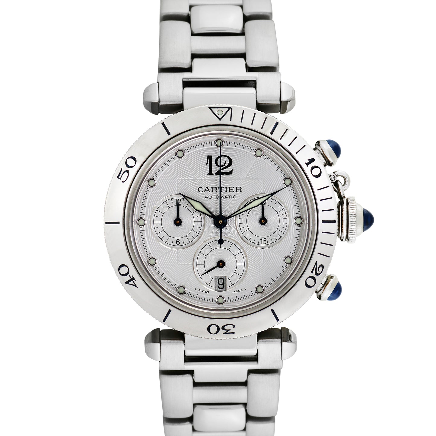 Cartier Unisex Pasha Chronograph 38mm