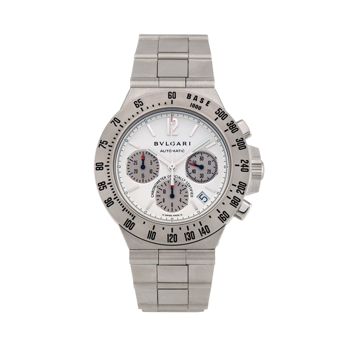 Bvlgari Mens Diagono Pro Terra Chrono 40mm