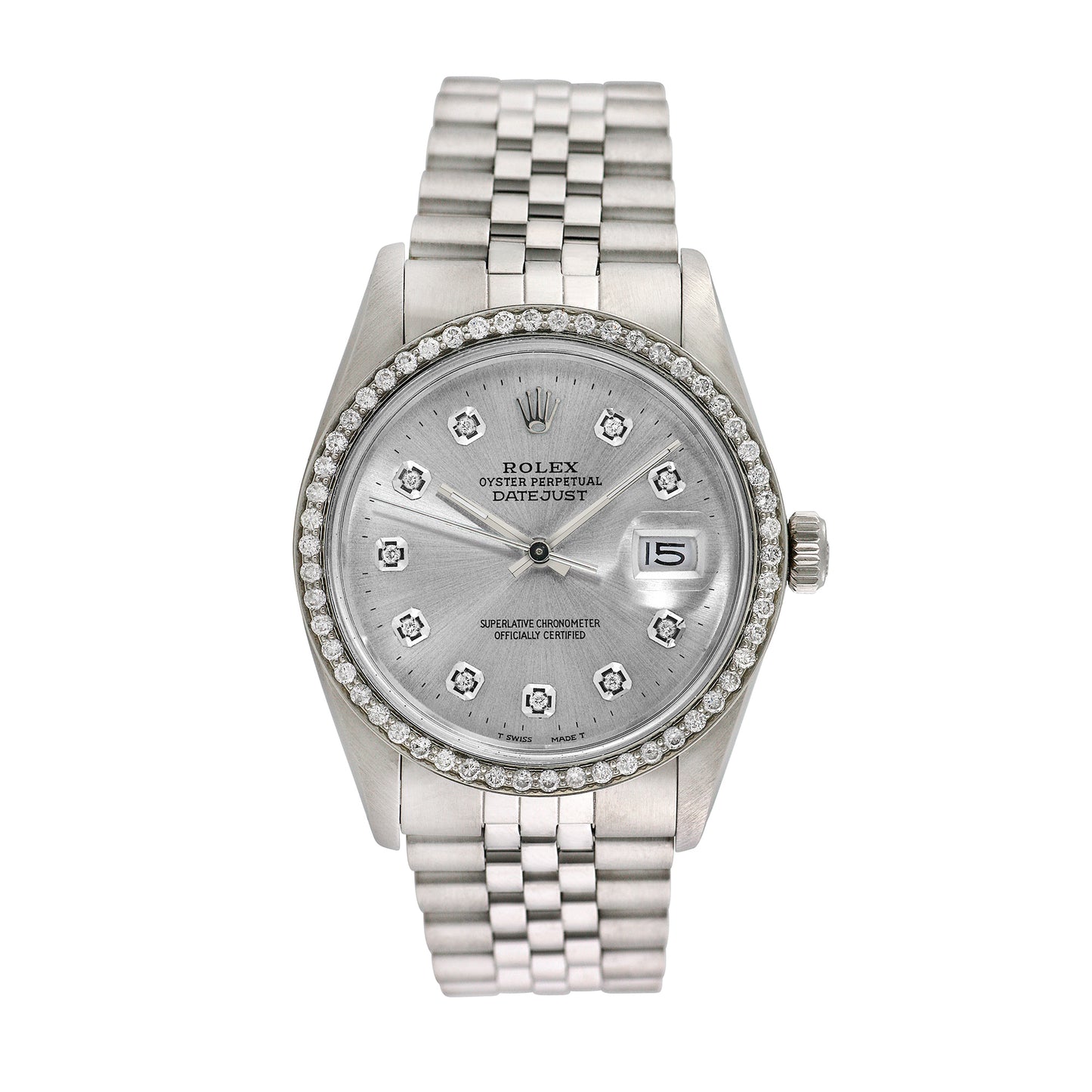 Rolex Men's Stainless Steel Datejust  36mm