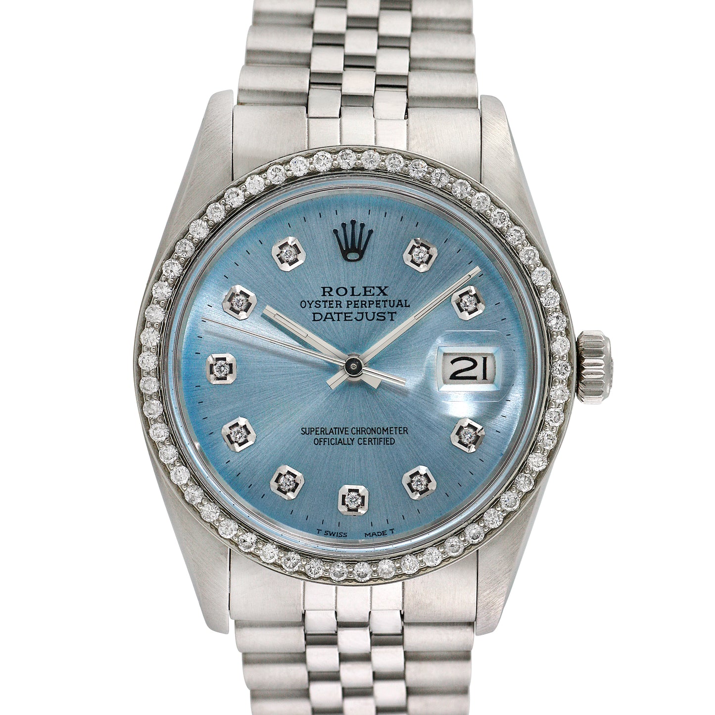 Rolex Men's Stainless Steel Datejust  36mm