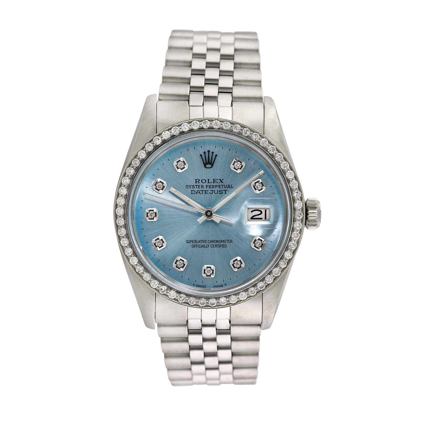 Rolex Men's Stainless Steel Datejust  36mm