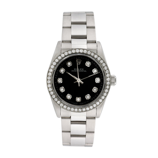 Rolex Midsize Stainless Steel Oyster Perpetual 31mm