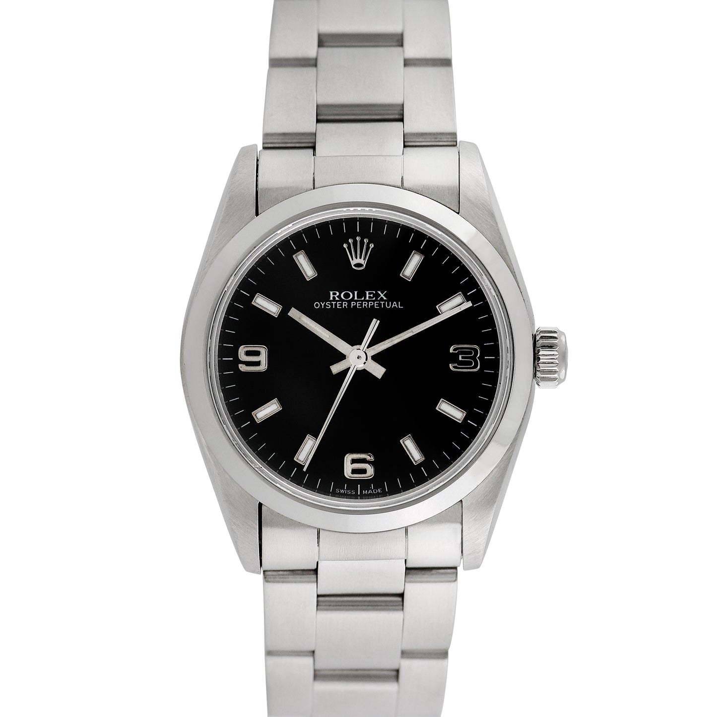 Rolex Midsize Stainless Steel Oyster Perpetual 31mm
