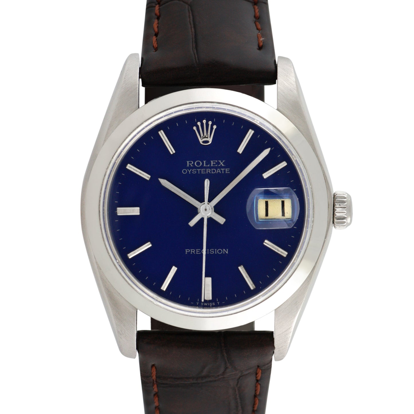 Rolex Men's Stainless Steel Oysterdate 34mm