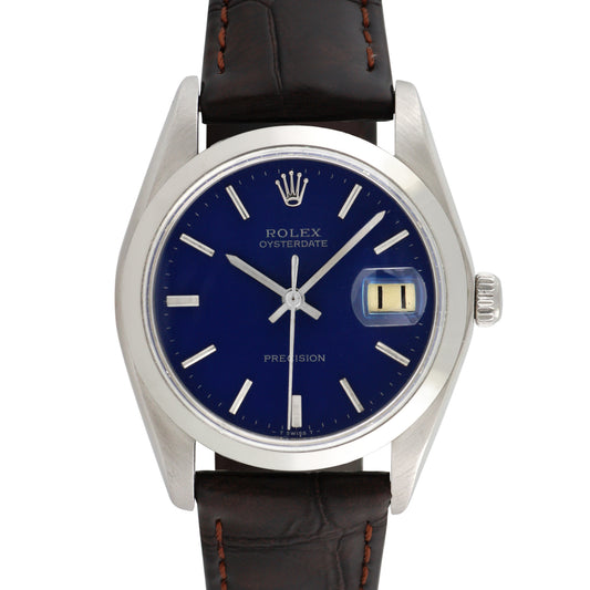 Rolex Men's Stainless Steel Oysterdate 34mm