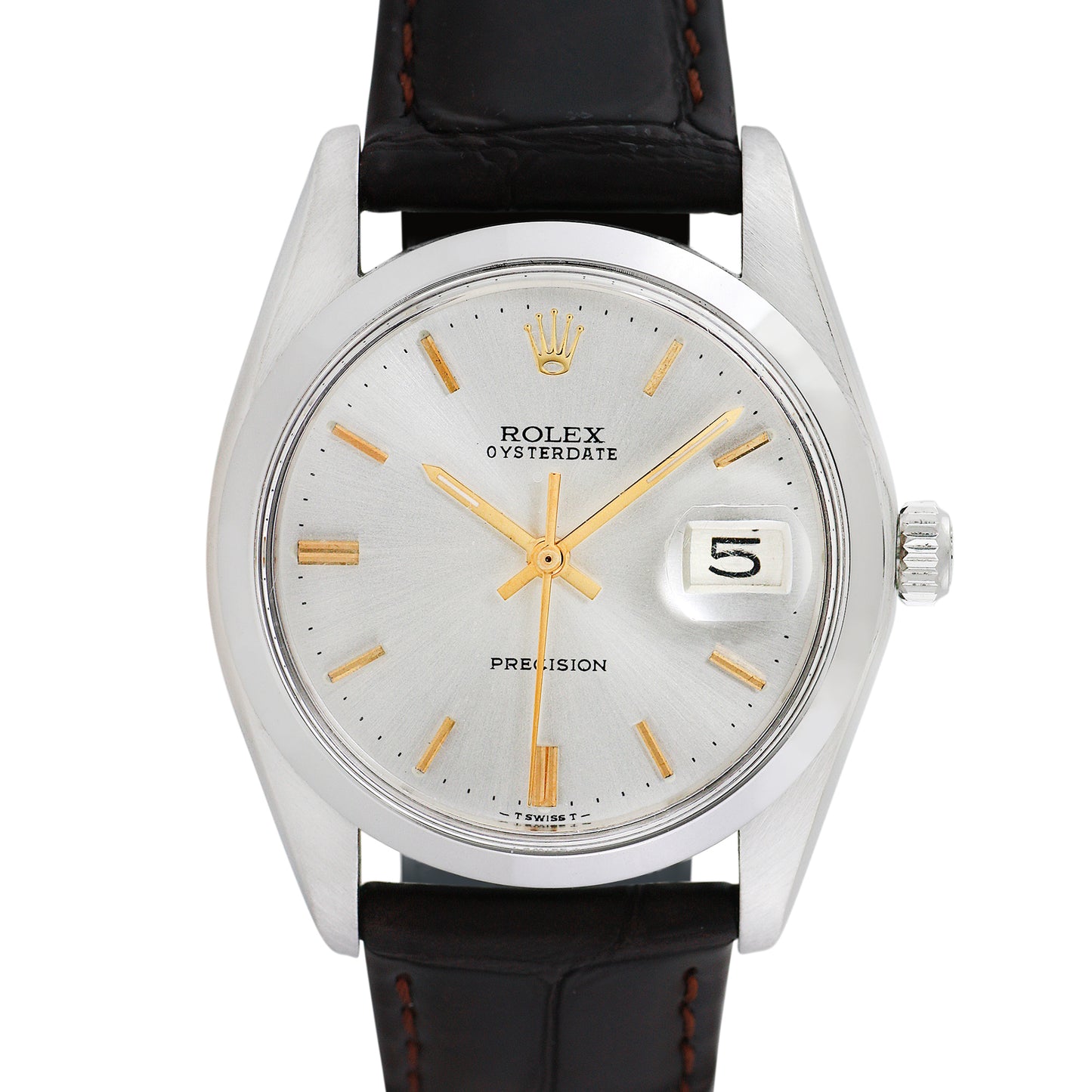 Rolex Men's Stainless Steel Oysterdate 34mm