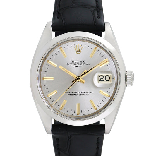 Rolex Men's Stainless Steel Date 34mm
