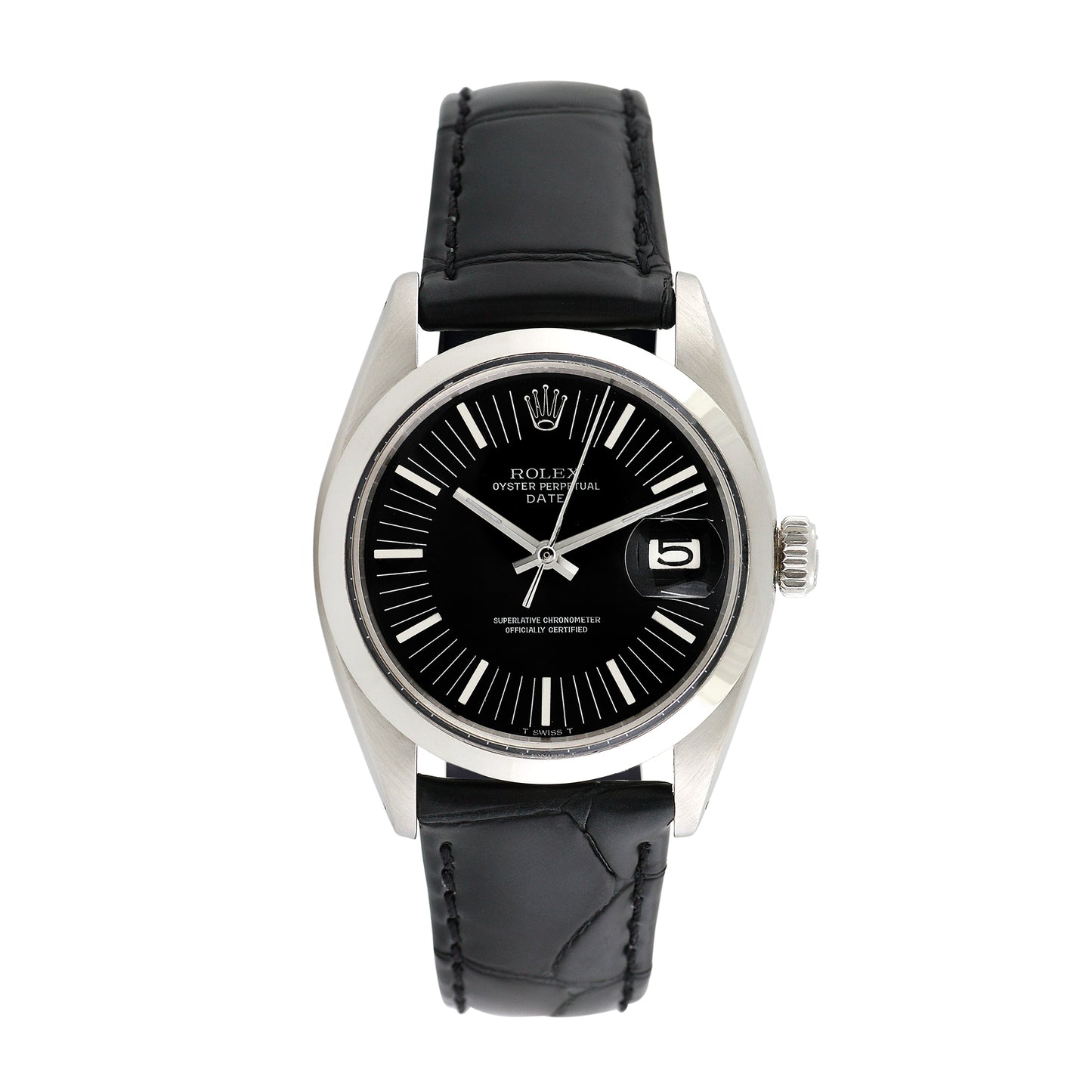 Rolex Men's Stainless Steel Date 34mm