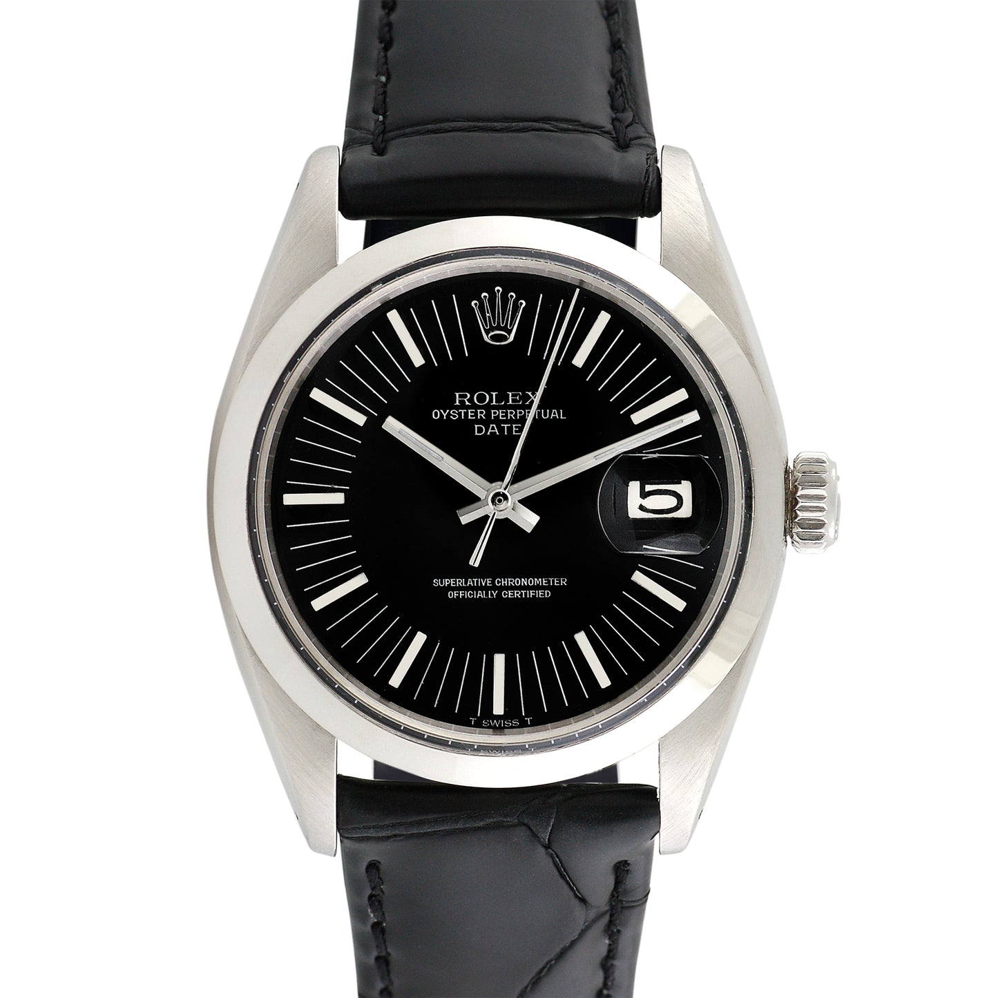 Rolex Men's Stainless Steel Date 34mm