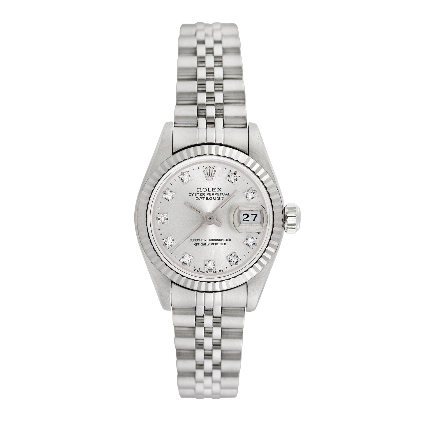 Rolex Womens Stainless Steel Datejust 26mm