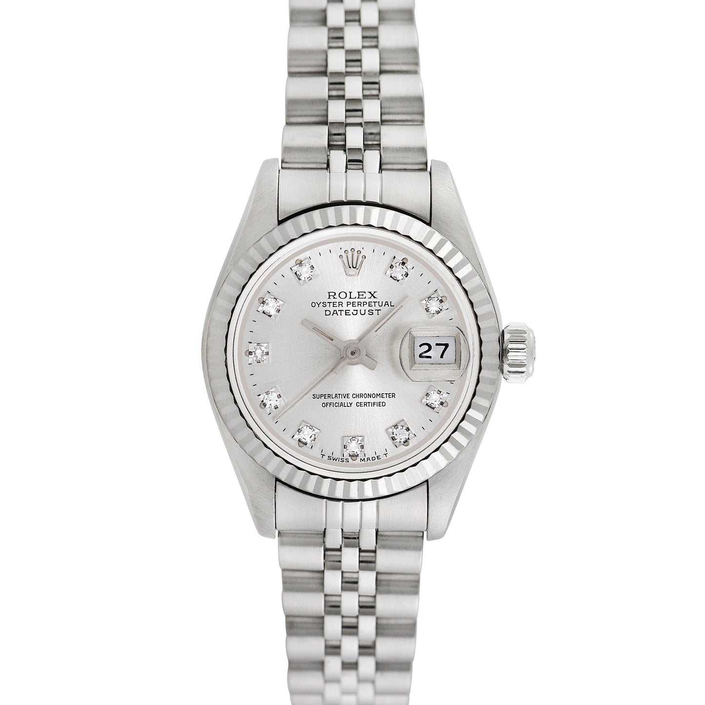 Rolex Womens Stainless Steel Datejust 26mm