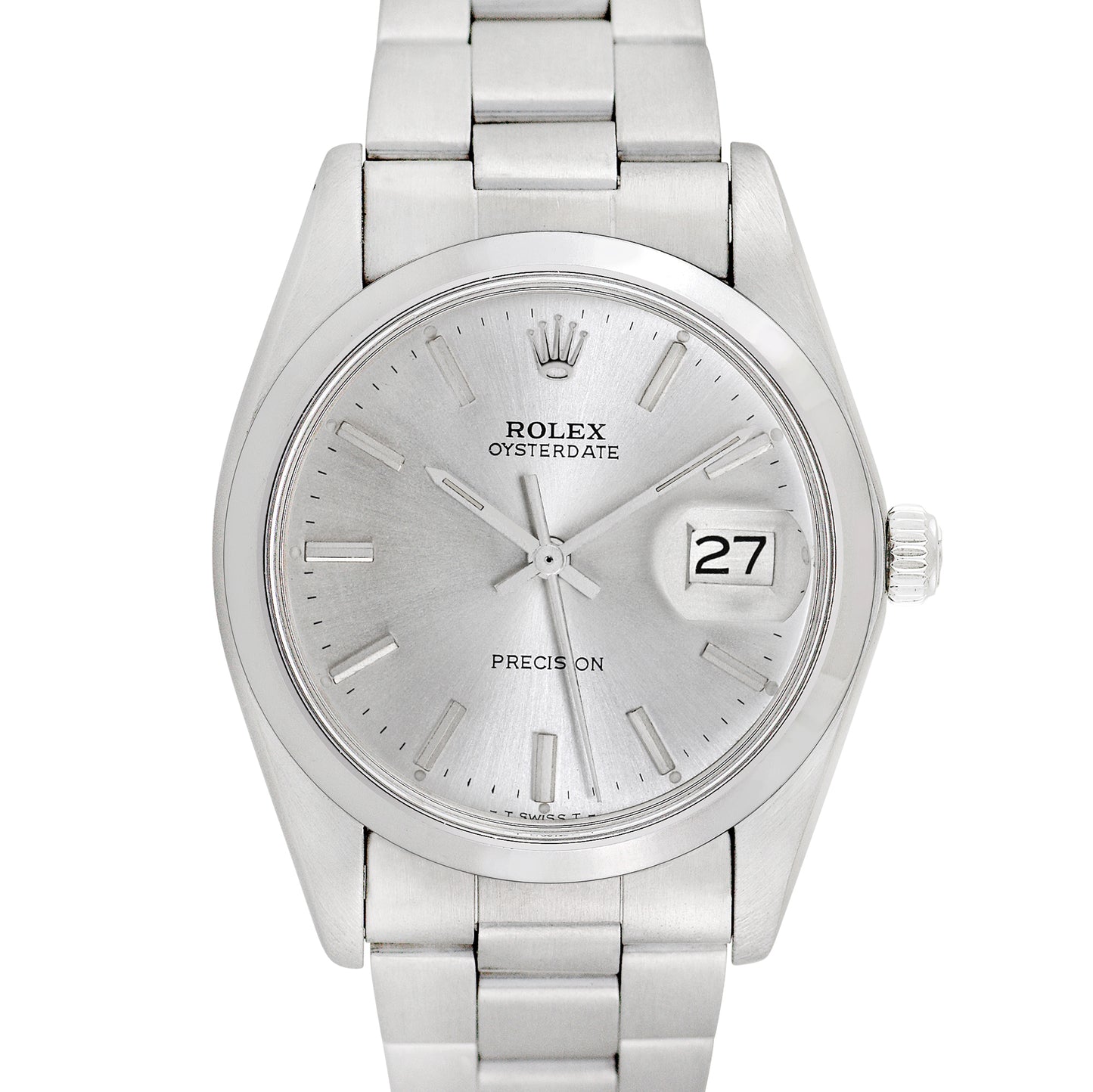 Rolex Men's Stainless Steel Oysterdate 34mm