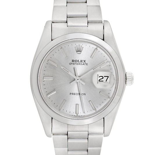 Rolex Men's Stainless Steel Oysterdate 34mm