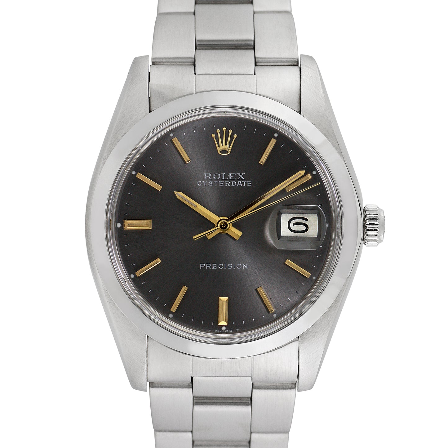 Rolex Men's Stainless Steel Oysterdate 34mm