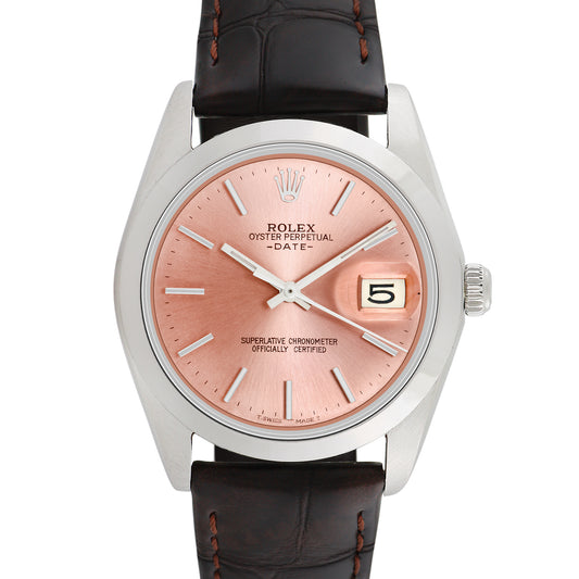 Rolex Men's Stainless Steel Date 34mm