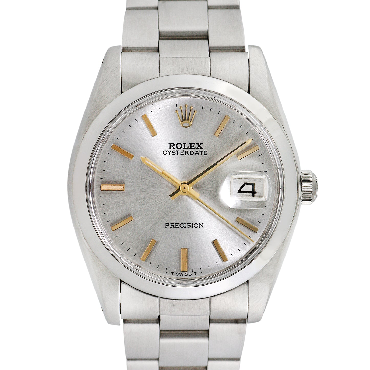 Rolex Men's Stainless Steel Oysterdate 34mm