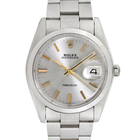Rolex Men's Stainless Steel Oysterdate 34mm