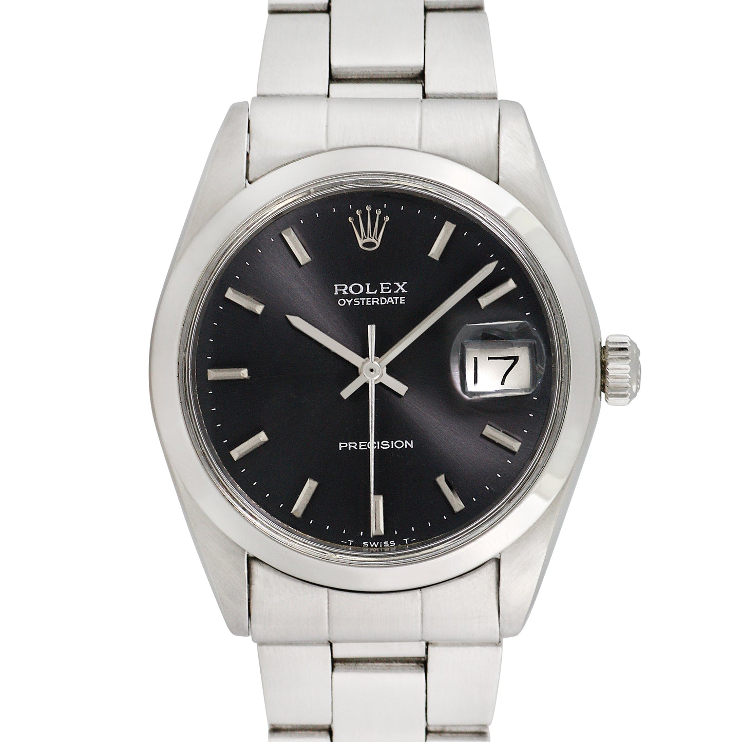 Rolex Men's Stainless Steel Oysterdate 34mm