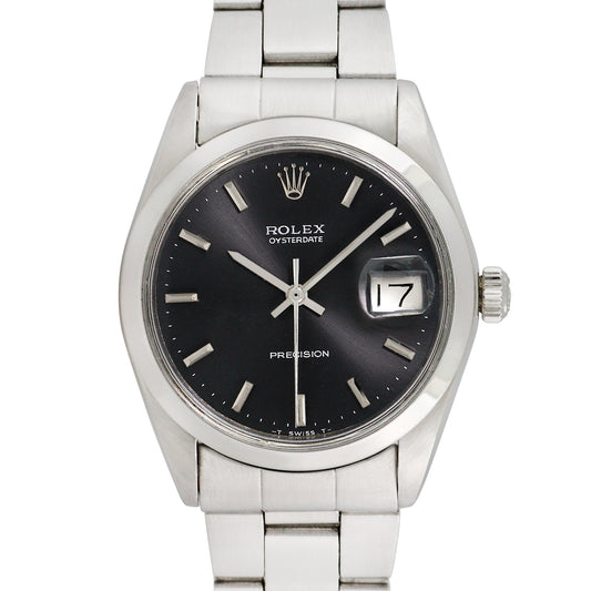 Rolex Men's Stainless Steel Oysterdate 34mm