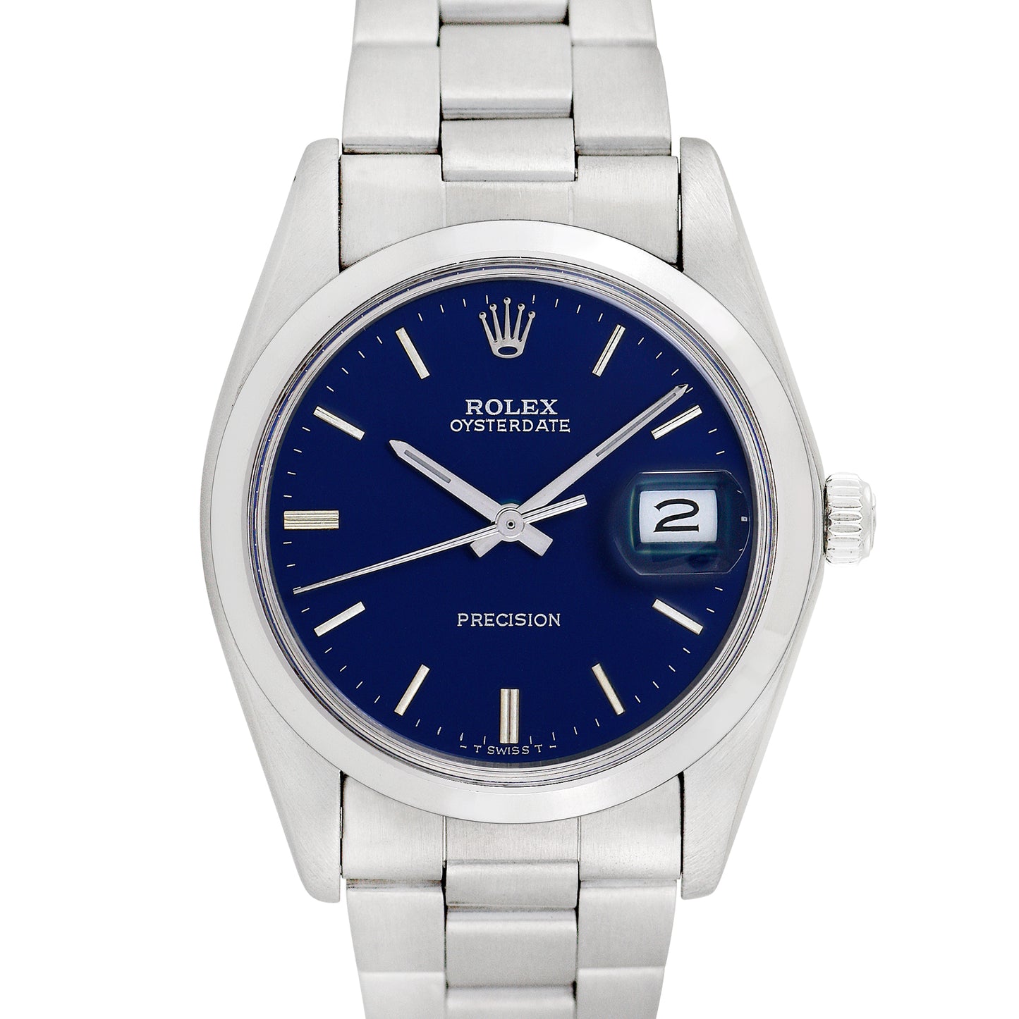 Rolex Men's Stainless Steel Oysterdate 34mm