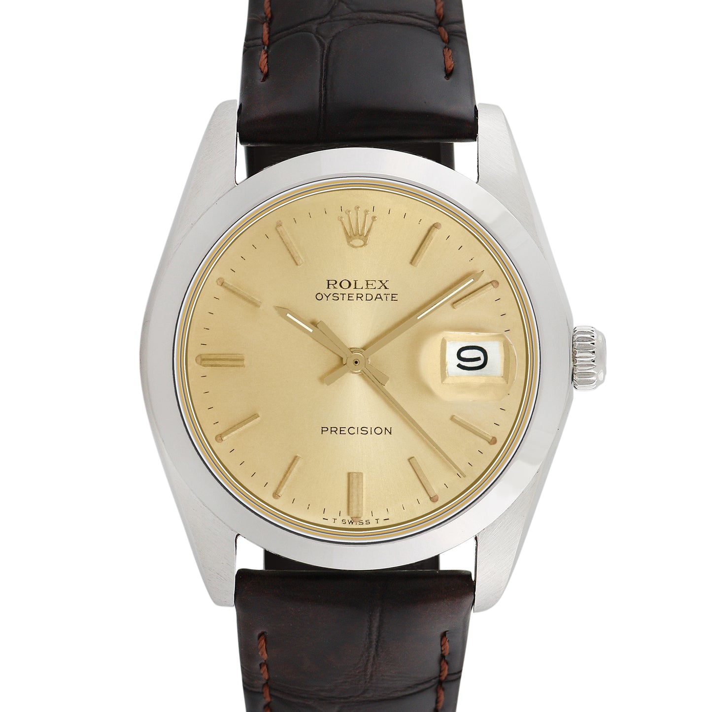 Rolex Men's Stainless Steel Oysterdate 34mm