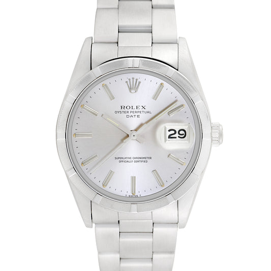 Rolex Men's Stainless Steel Date 34mm