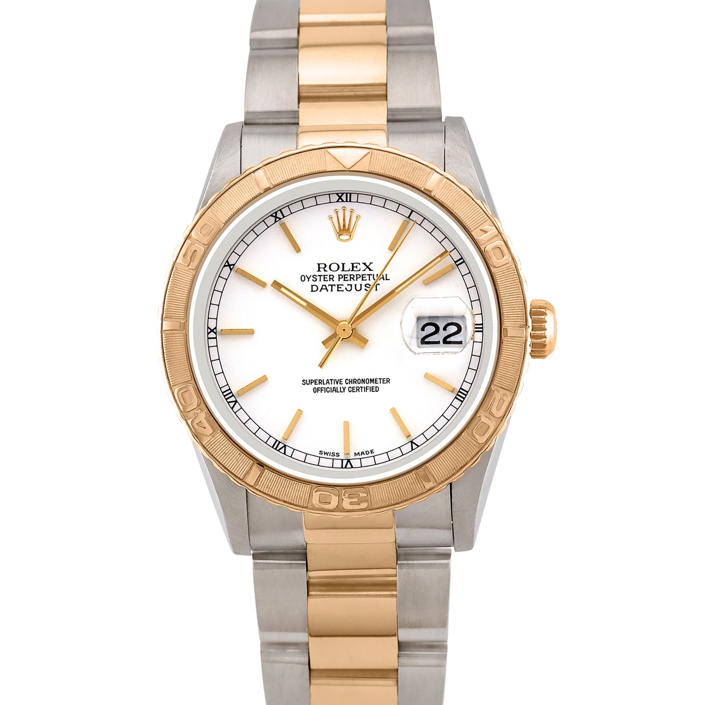 Rolex Men's Two-tone Datejust Turn-O-Graph 36mm