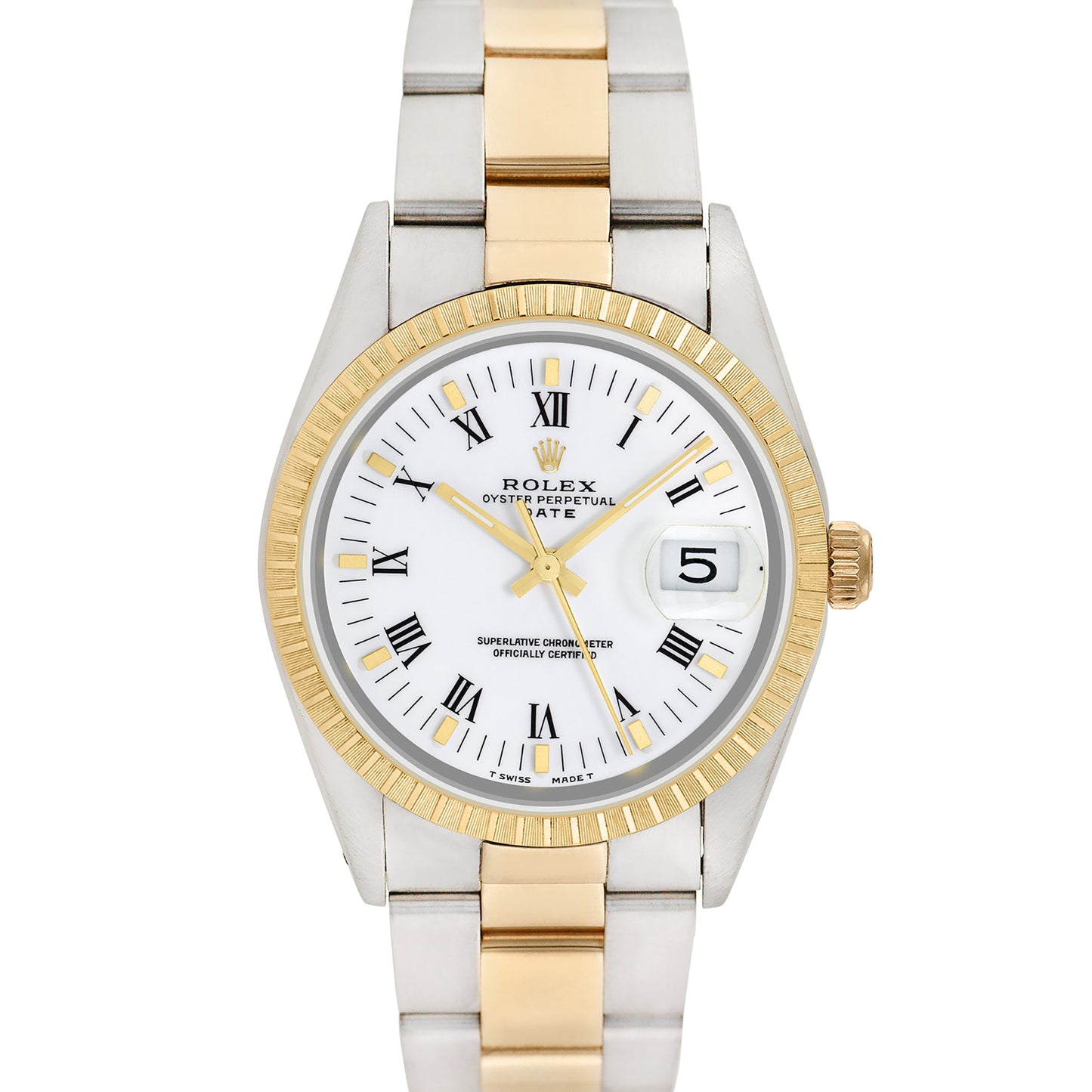 Rolex Men's Two-tone Date 34mm