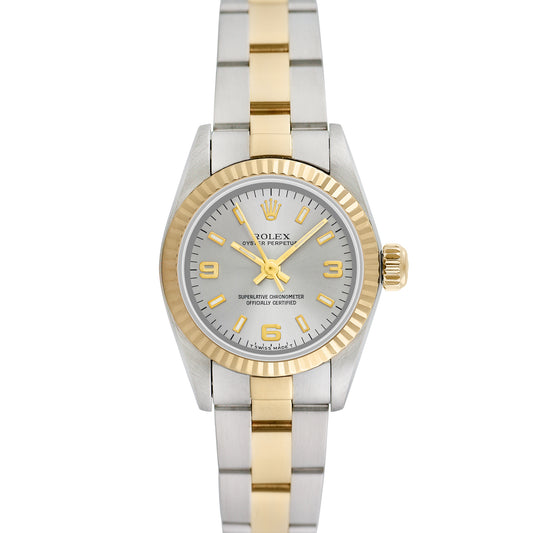 Rolex Womens Two-tone Oyster Perpetual  25mm