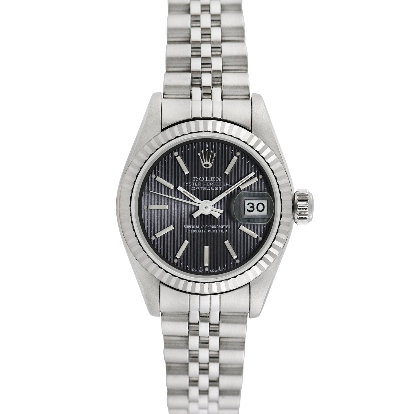 Rolex Womens Stainless Steel Datejust 26mm