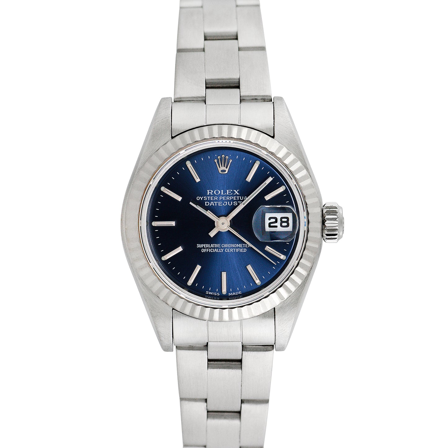 Rolex Womens Stainless Steel Datejust 26mm