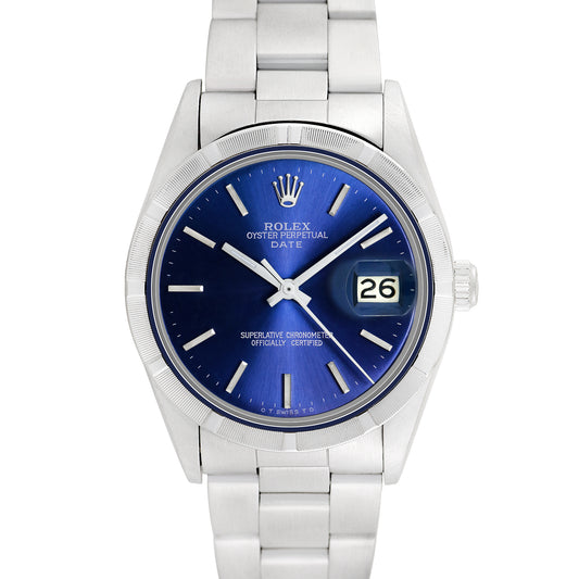 Rolex Men's Stainless Steel Date 34mm