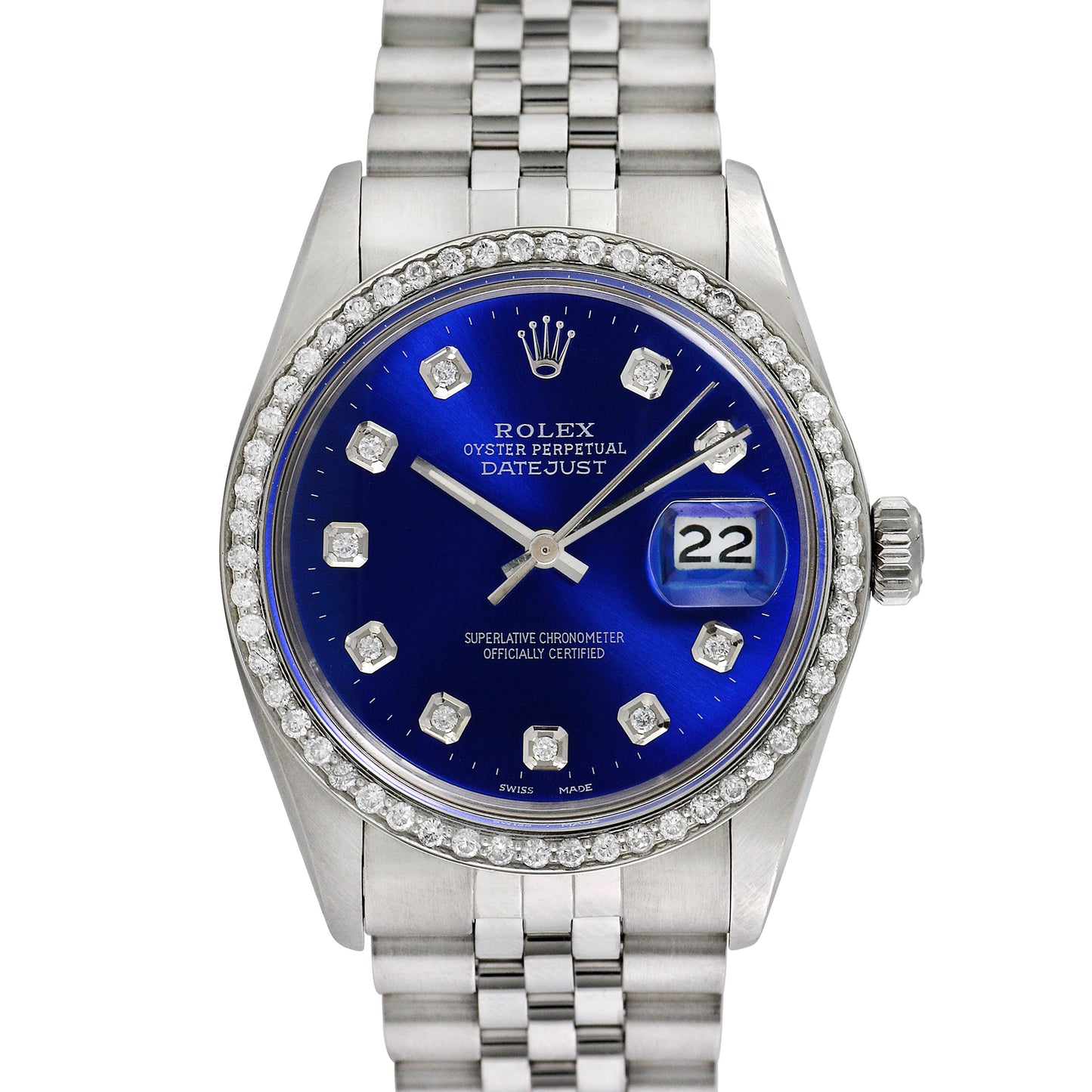 Rolex Men's Stainless Steel Datejust  36mm
