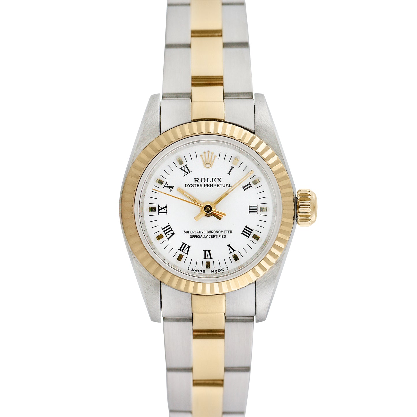 Rolex Womens Two-tone Oyster Perpetual  25mm