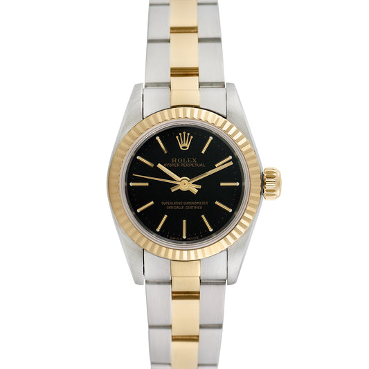 Rolex Womens Two-tone Oyster Perpetual  25mm