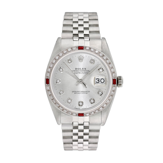 Rolex Men's Stainless Steel Datejust  36mm