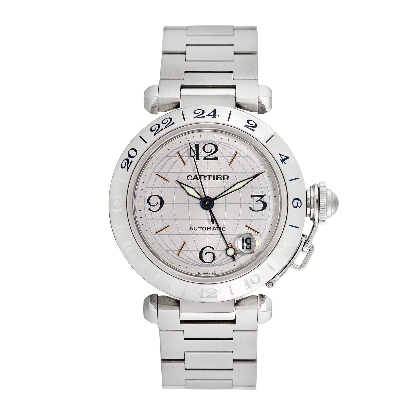 Cartier Womens Santos Octagon 25mm