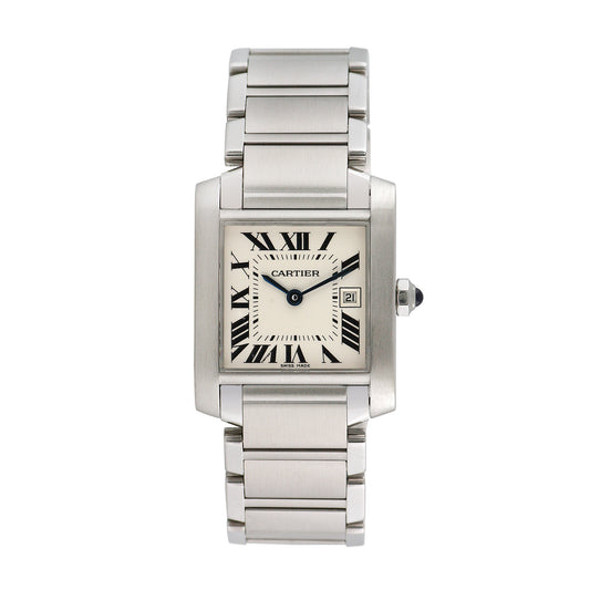 Cartier Midsize Tank Francaise 30mm X 25mm