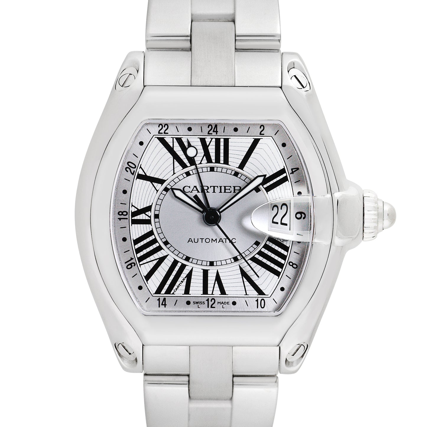 Cartier Mens Roadster 48mm X 43mm