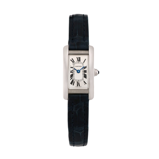 Cartier Womens Tank American Mini 15mm X 17mm