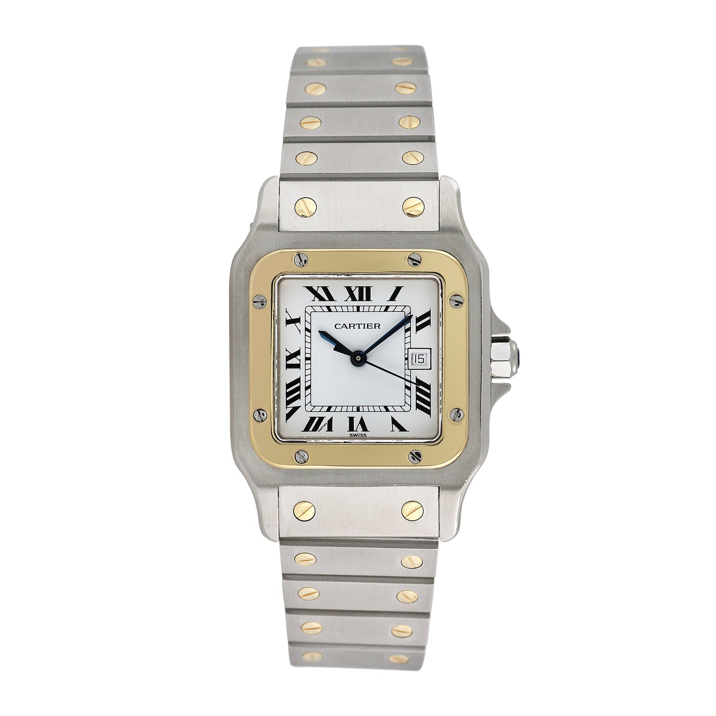 Cartier Mens Santos Galbee 41mm X 29mm